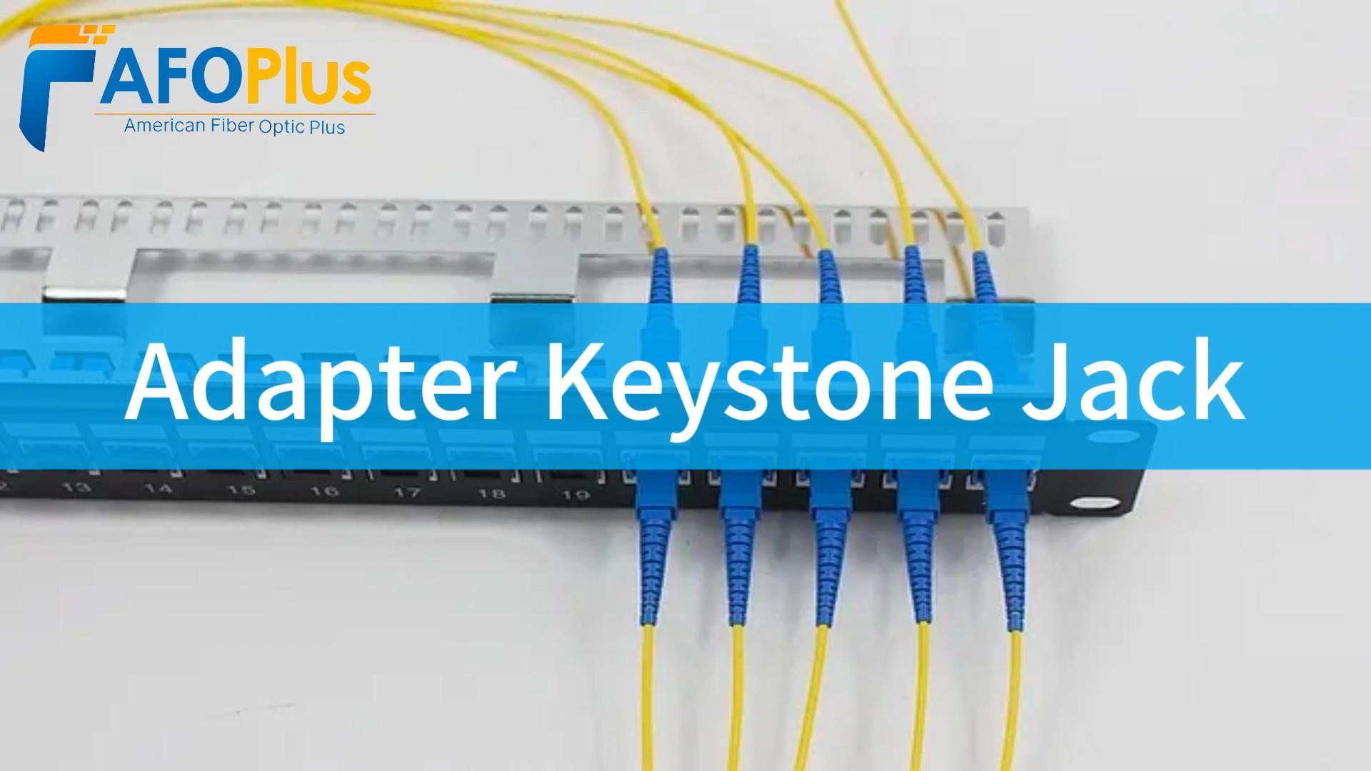 Fiber Keystone Jack
