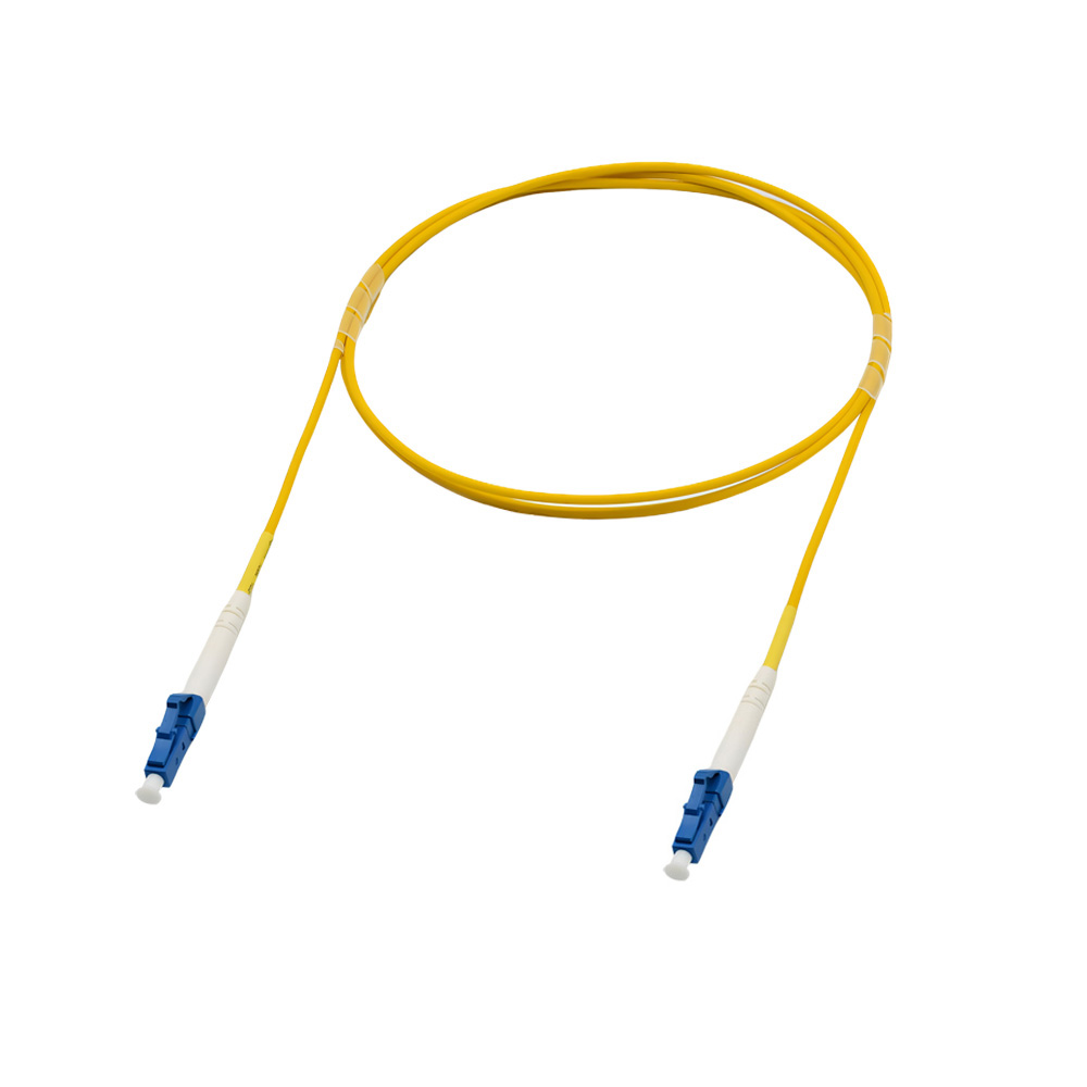 Fiber Optic Patch Cable|Fiber Optic Patchcord LC/UPC-LC/UPC Single Mode OS2 Corning Ultra Simplex 2.0mm OFNP Plenum 1m(3ft)