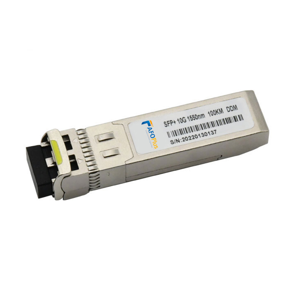 Fiber Optical Transceiver|Optical Module 10G SFP+ ZR 1550nm 100km Duplex LC/UPC Single Mode Cisco Compatible