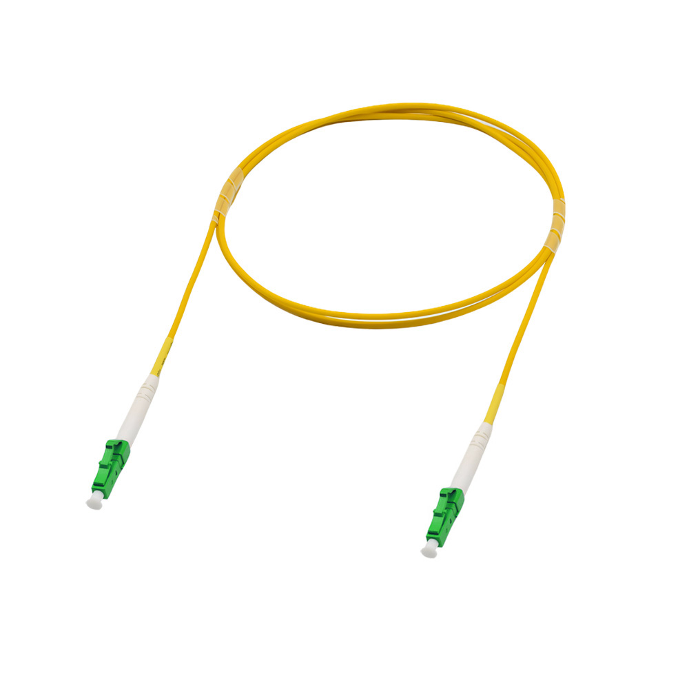 Fiber Optic Patch Cable|Fiber Optic Patchcord LC/APC-LC/APC Single Mode OS2 Corning Ultra Simplex 2.0mm Flame Retardant LSZH 1m(3ft)