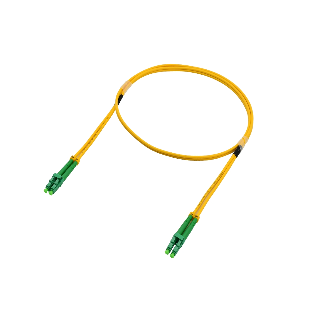 Fiber Optic Patch Cable|Fiber Optic Patchcord LC/APC-LC/APC Single Mode OS2 Corning Ultra Duplex 2.0mm OFNR Riser 5m(16.5ft)