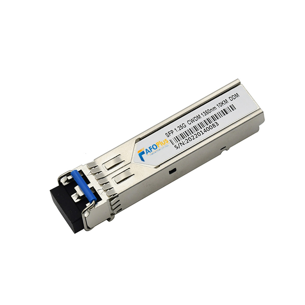 Fiber Optical Transceiver|Optical Module Cisco Compatible CWDM 1.25G SFP 1350nm 10km Duplex LC/UPC Single Mode
