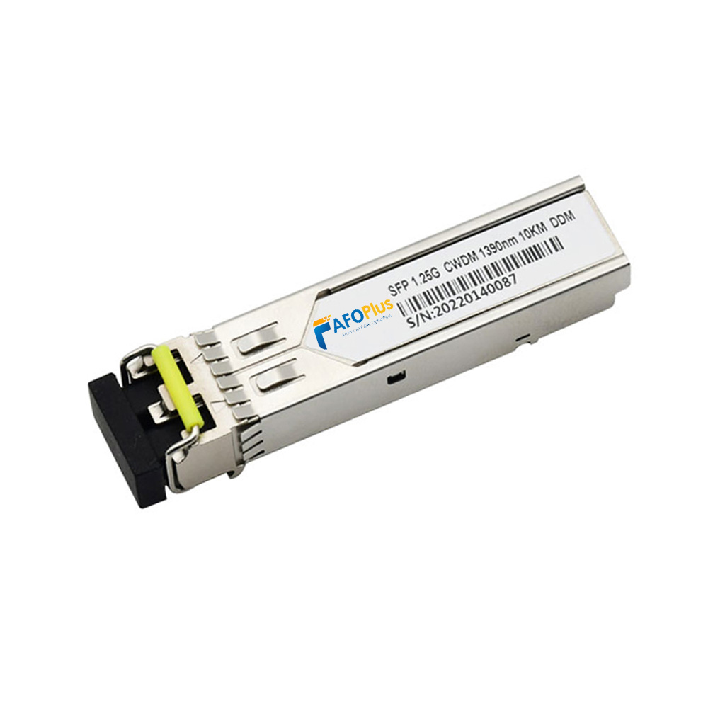 Fiber Optical Transceiver|Optical Module Cisco Compatible CWDM 1.25G SFP 1390nm 10km Duplex LC/UPC Single Mode