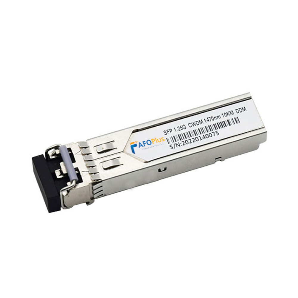 Fiber Optical Transceiver|Optical Module Cisco Compatible CWDM 1.25G SFP 1470nm 10km Duplex LC/UPC Single Mode