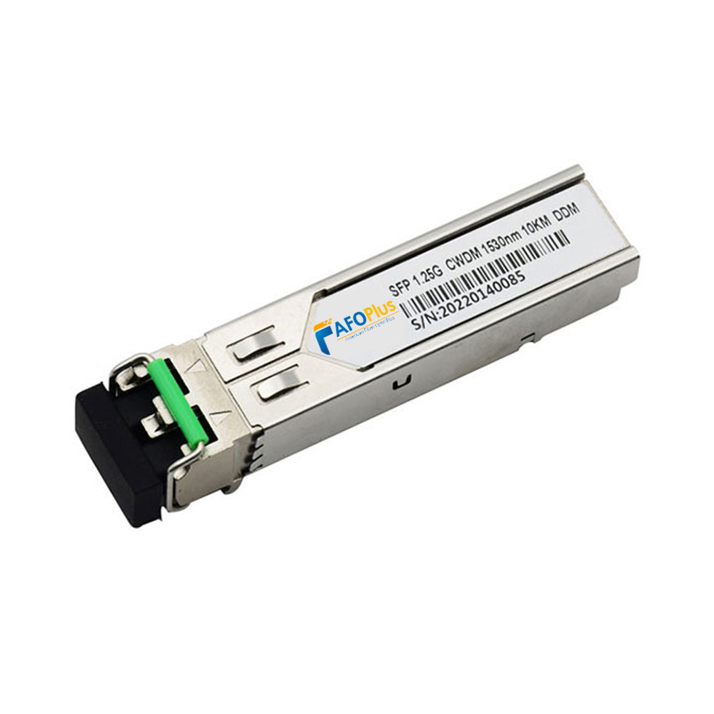 Fiber Optical Transceiver|Optical Module Cisco Compatible CWDM 1.25G SFP 1530nm 10km Duplex LC/UPC Single Mode