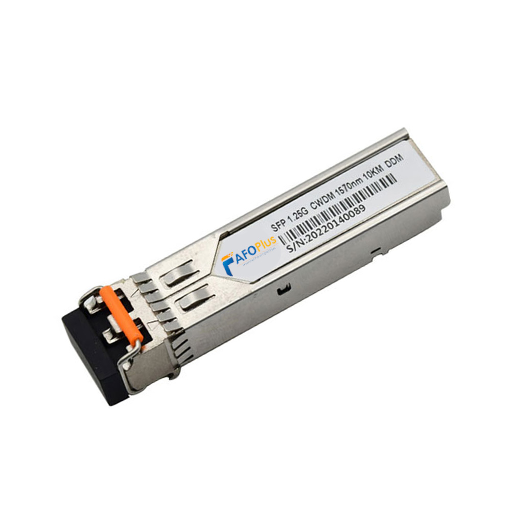 Fiber Optical Transceiver|Optical Module Cisco Compatible CWDM 1.25G SFP 1570nm 10km Duplex LC/UPC Single Mode