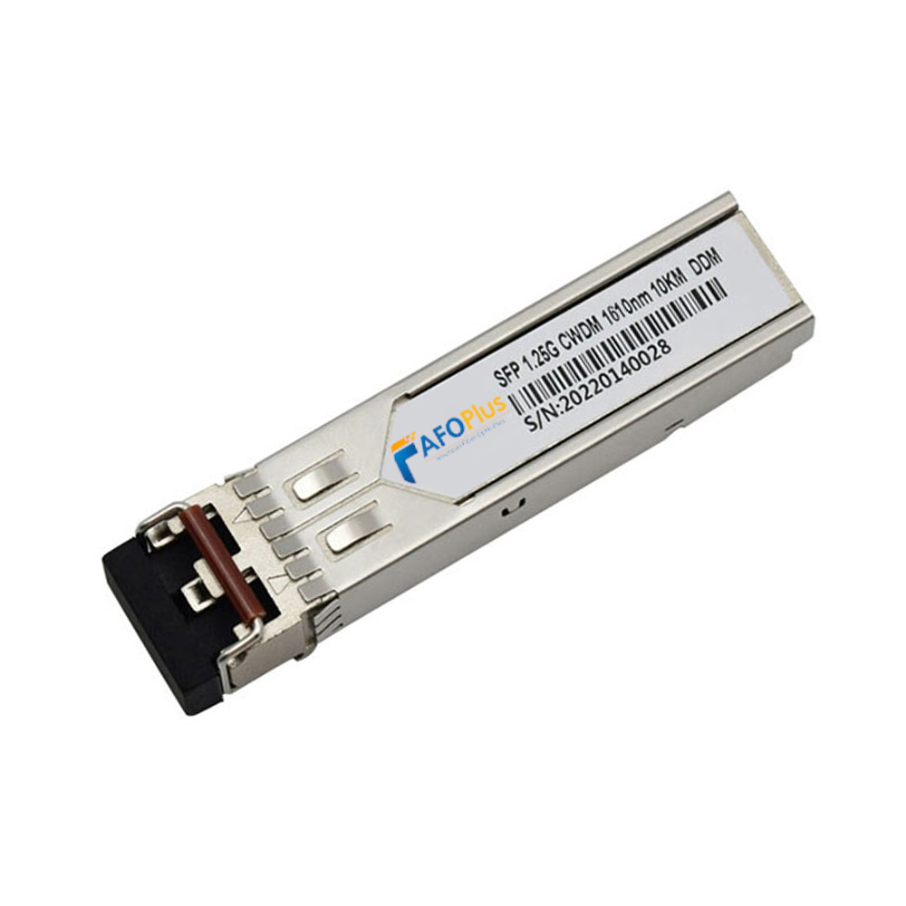 Fiber Optical Transceiver|Optical Module Cisco Compatible CWDM 1.25G SFP 1610nm 10km Duplex LC/UPC Single Mode
