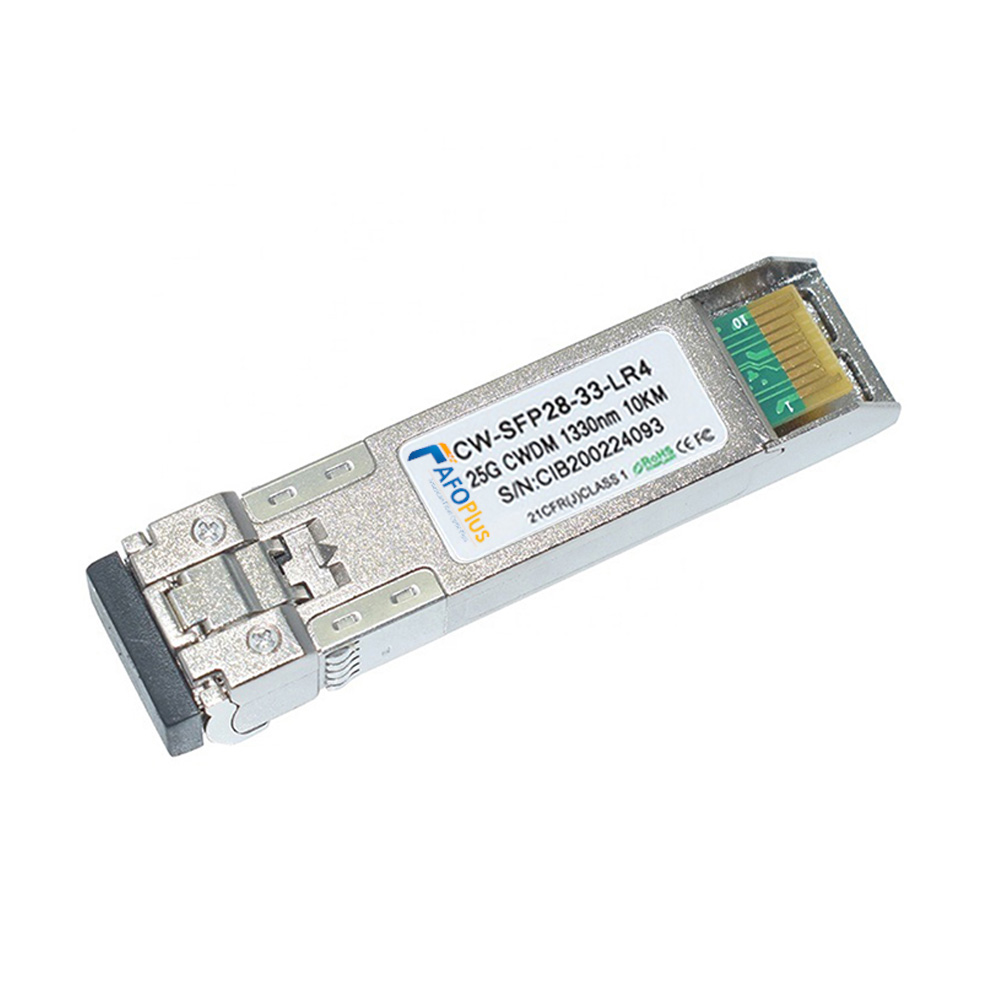 Fiber Optical Transceiver|Optical Module Cisco Compatible CWDM 25G SFP28 1330nm 10km Duplex LC/UPC Single Mode