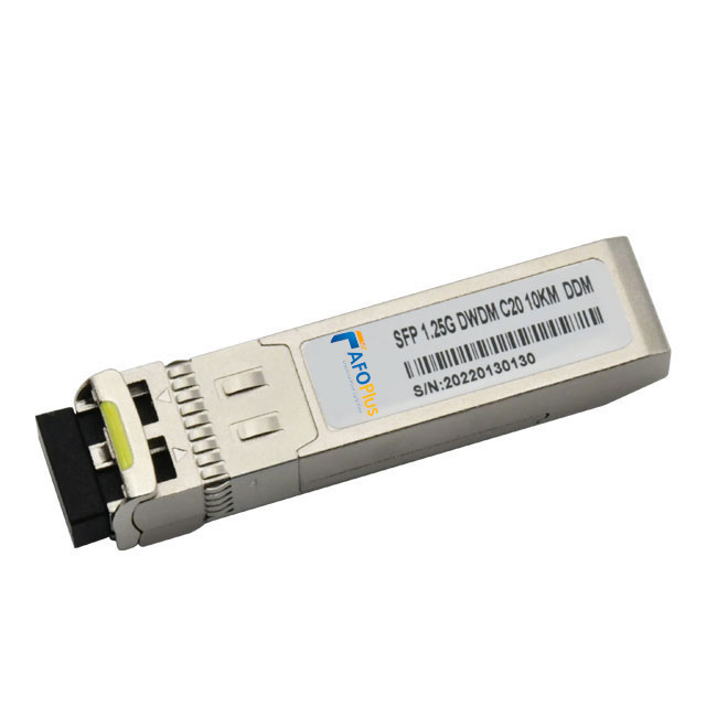 Fiber Optical Transceiver|Optical Module Cisco Compatible DWDM 1.25G SFP C47 1539.77nm 10km Duplex LC/UPC Single Mode
