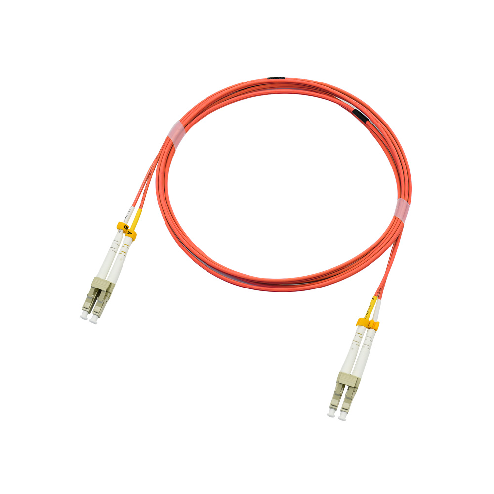 Fiber Optic Patch Cable|Fiber Optic Patchcord LC/PC-LC/PC Multimode OM1 62.5/125um Duplex 2.0mm OFNR Riser 1m(3ft)