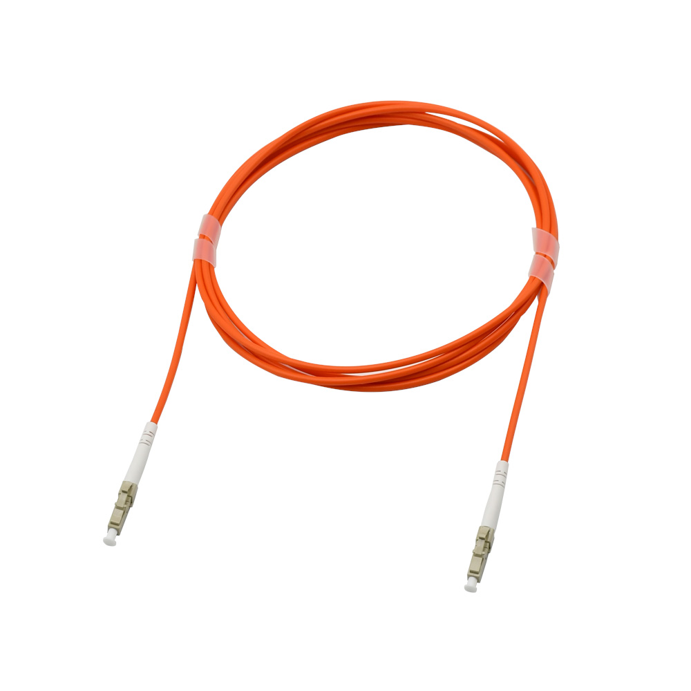 Fiber Optic Patch Cable|Fiber Optic Patchcord LC/PC-LC/PC Multimode OM2 50/125um Simplex 2.0mm OFNR Riser 5m(16.5ft)